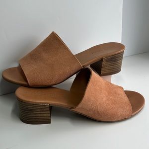 ASOS heeled open-toe mules